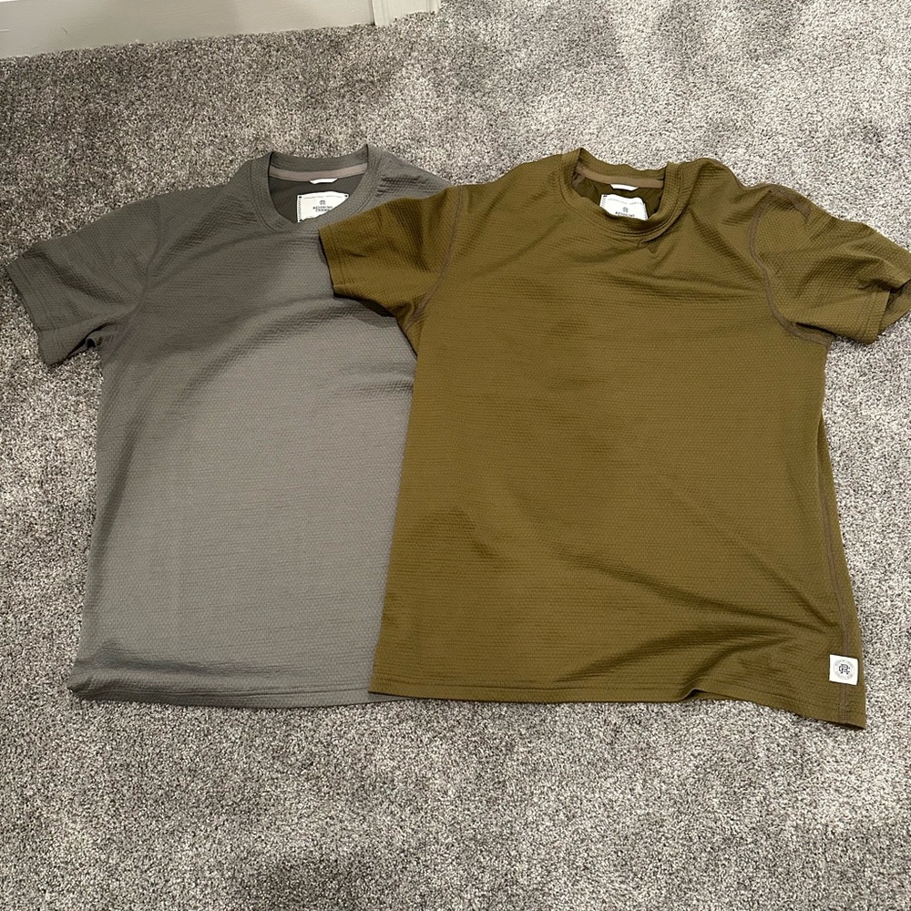 Lot of 2 Reigning Champ TShirts medium